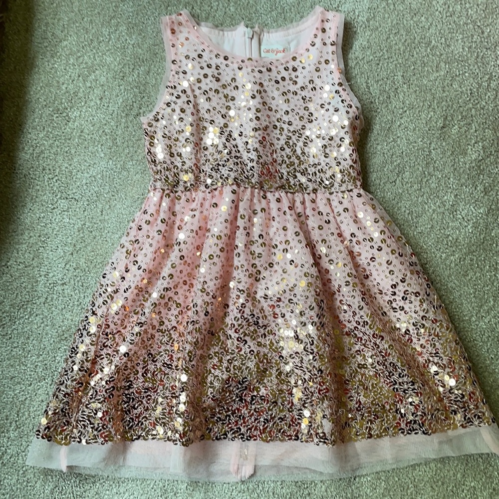 Girls sparkly dress